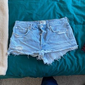 Agolde denim shorts